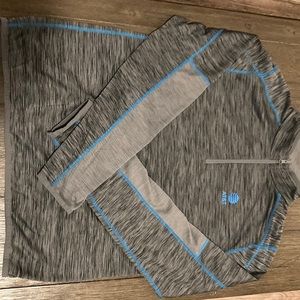 AT&T Reversible Quarter Zip Polo Sweatshirt